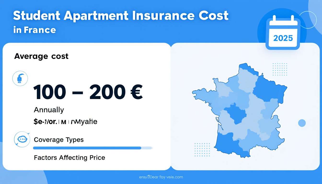 découvrez dans cette infographie le coût de l'assurance habitation pour les étudiants selon les régions en france. comparez facilement les tarifs et trouvez l'offre la plus adaptée à votre budget étudiant !