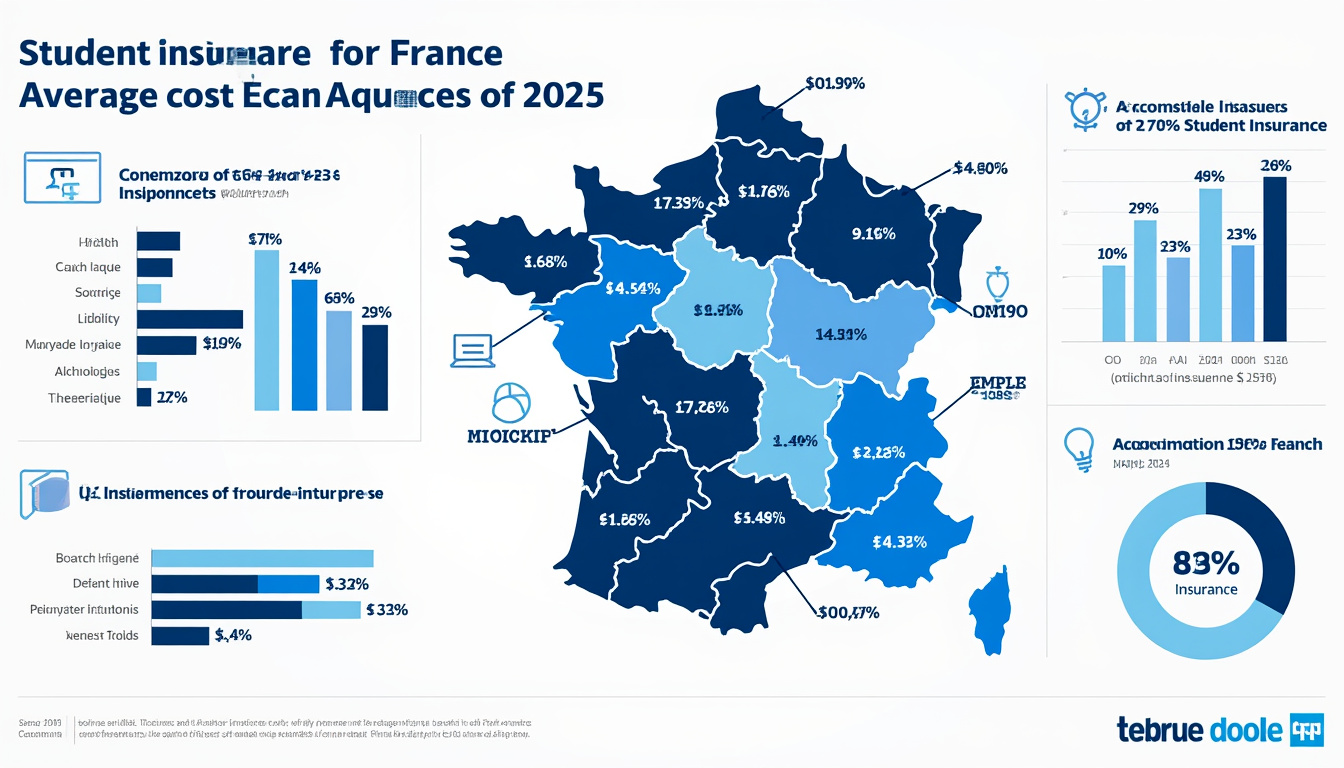 découvrez notre infographie sur le coût de l'assurance habitation pour étudiants en france. comparez les régions et trouvez celles où les tarifs sont les plus avantageux pour sécuriser votre logement étudiant !