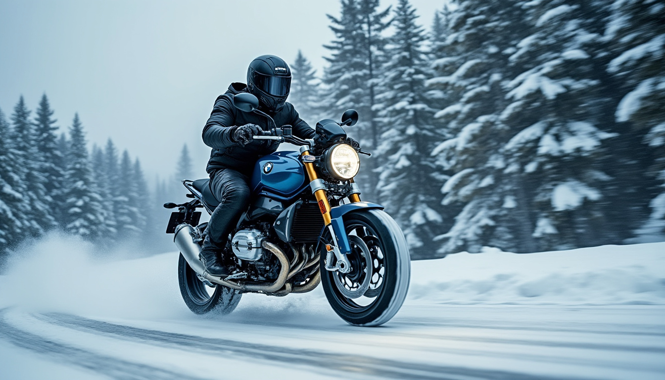 Rouler à moto en hiver : avantages et inconvénients à considérer