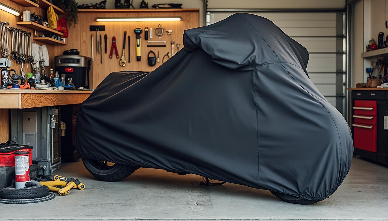 découvrez comment bien préparer votre moto pour l'hiver avec notre guide complet : conseils d'hivernage, options d'assurance adaptées et astuces pour protéger votre deux-roues durant la saison froide.