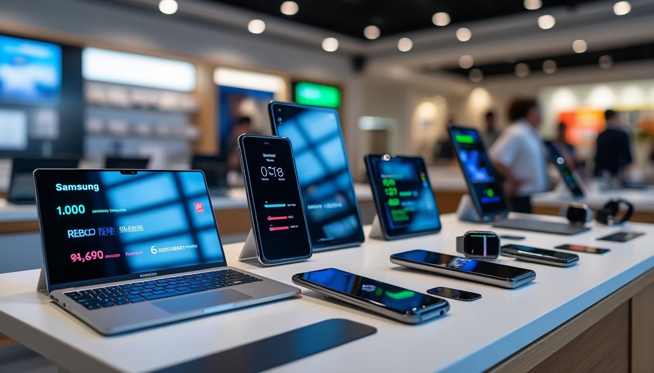 profitez du déstockage samsung ce jeudi avec des smartphones, montres et bien plus à prix mini. offres exclusives à ne pas manquer pour faire de bonnes affaires !