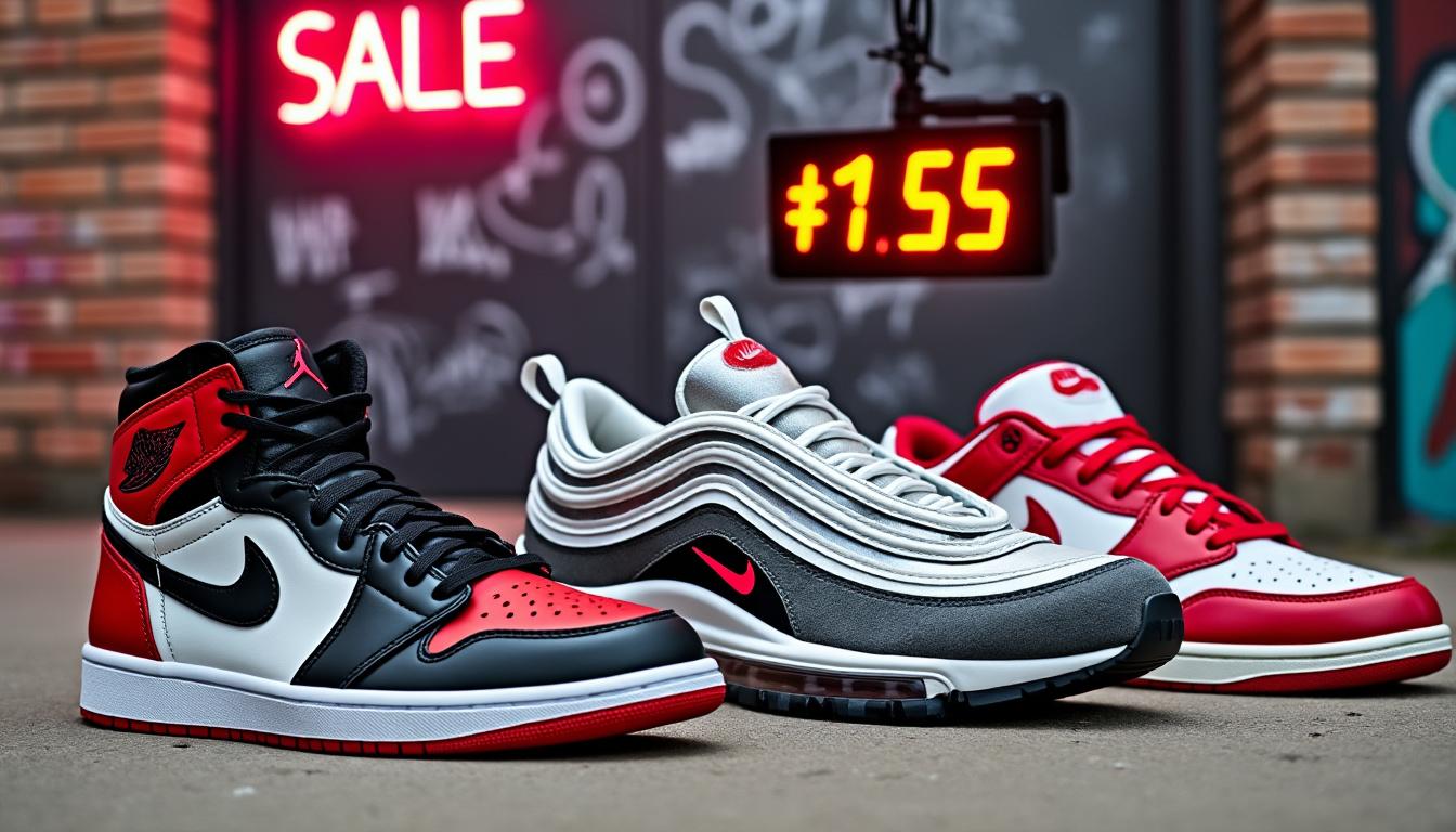 découvrez nos 3 baskets nike emblématiques à -50 %, bien plus attractif que les soldes. profitez dès maintenant de cette offre exceptionnelle pour allier style et économie !