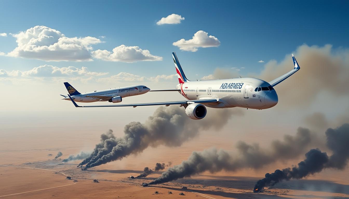 face au conflit au moyen-orient, air france-klm, corsair et plusieurs compagnies aériennes renforcent leurs mesures de sécurité pour assurer la protection des passagers et la continuité des vols.