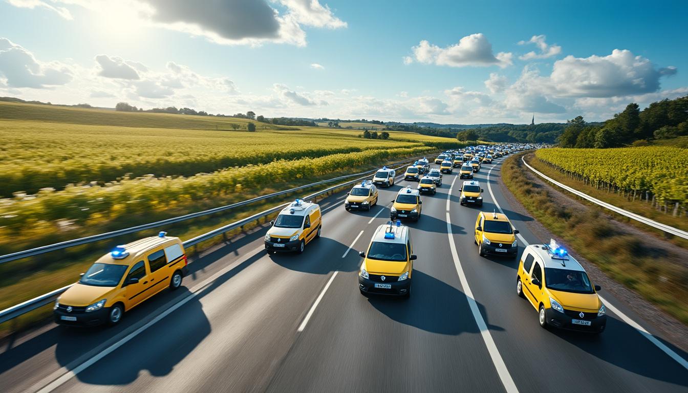 le 18 mars, 200 taxis se mobilisent sur l'axe besançon-vesoul en franche-comté pour une action collective majeure, visant à défendre leurs droits et améliorer leurs conditions de travail.