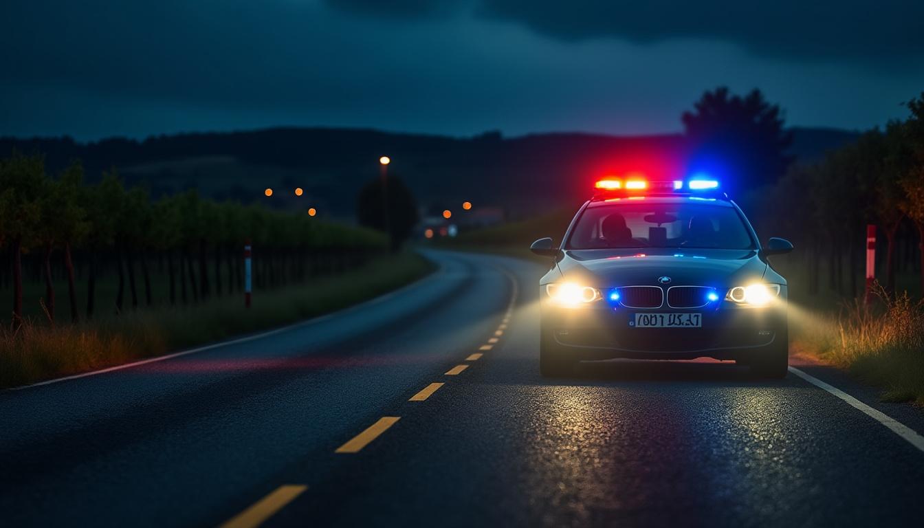 Loir-et-Cher : un homme en état d’ivresse prend la fuite avec sa fille à bord, poursuivi par les gendarmes