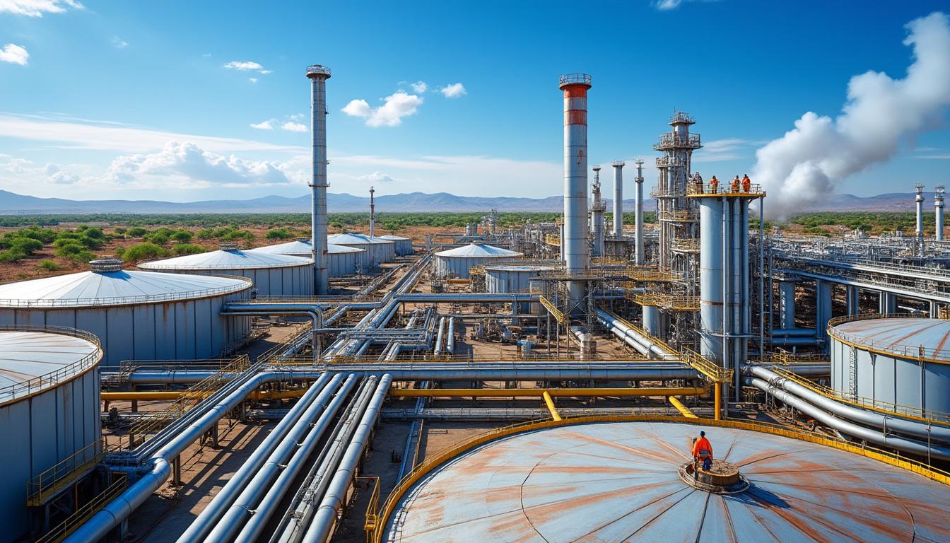 dangote au nigeria mise sur le développement du marché intérieur pour faire face à la menace croissante de pénurie de carburant, assurant ainsi une meilleure sécurité énergétique nationale.