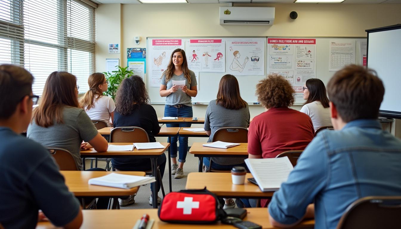 participez à une initiation aux gestes de premiers secours en santé sexuelle à saint-paul-cap-de-joux et apprenez à agir efficacement en situation d'urgence.