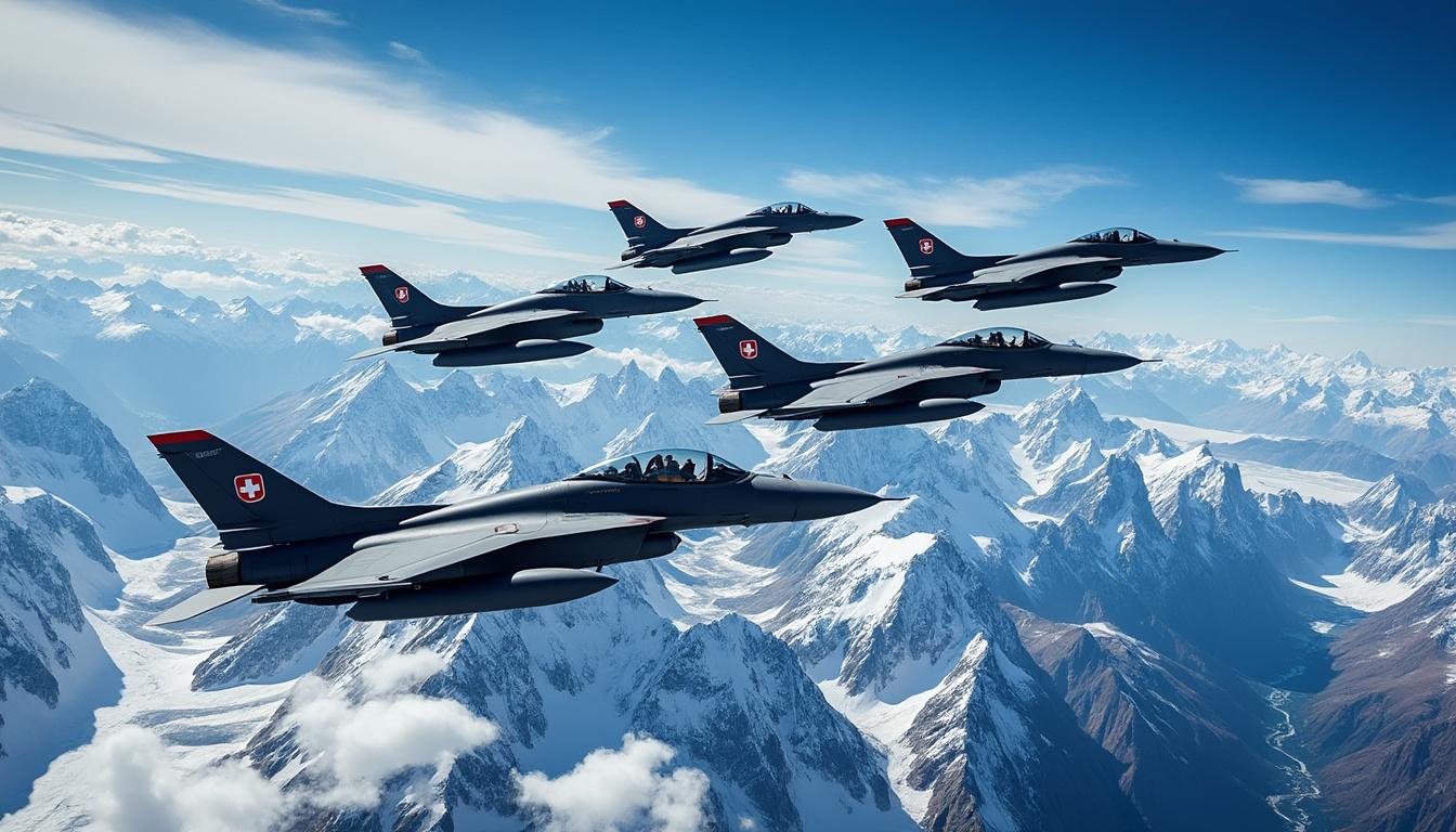 la suisse revoit à la baisse sa commande de f-35 à 30 avions au lieu de 36 en raison du surcoût, tout en explorant des alternatives pour compléter sa flotte aérienne.