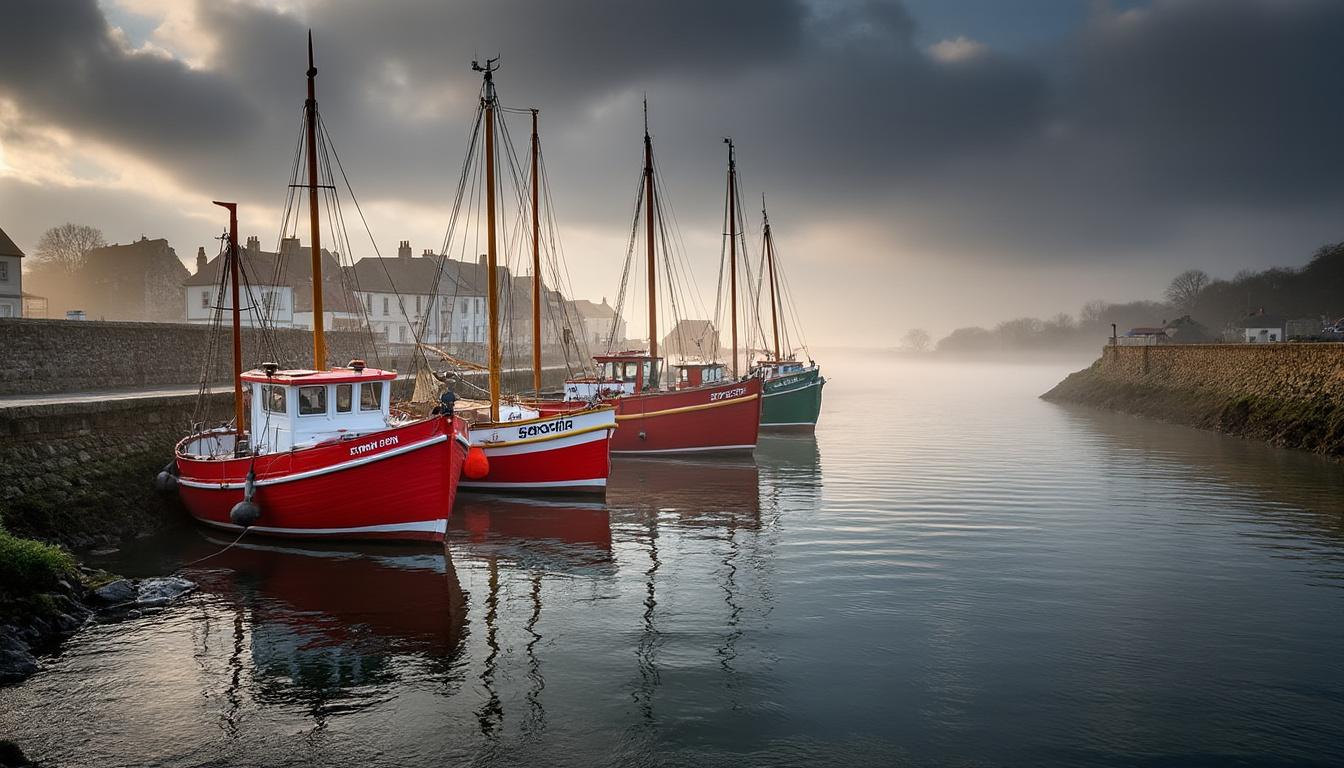 à quiberon, les pêcheurs sont au bord du découragement face à la baisse des prix du poisson : « si le prix dépasse l’euro, j’abandonne » exprime leur détresse.