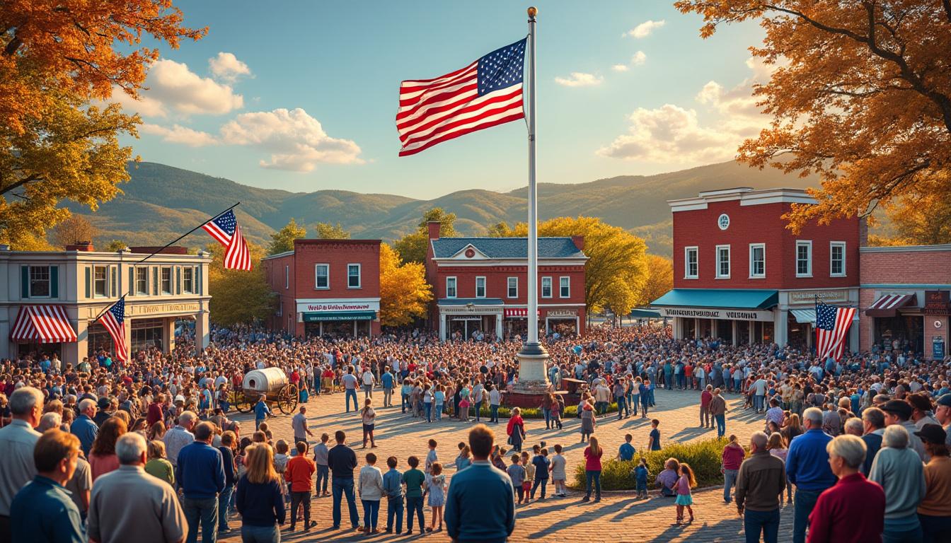 à webster springs, alors que la guerre en iran déchire le monde, trump est salué pour son travail exceptionnel selon les habitants.