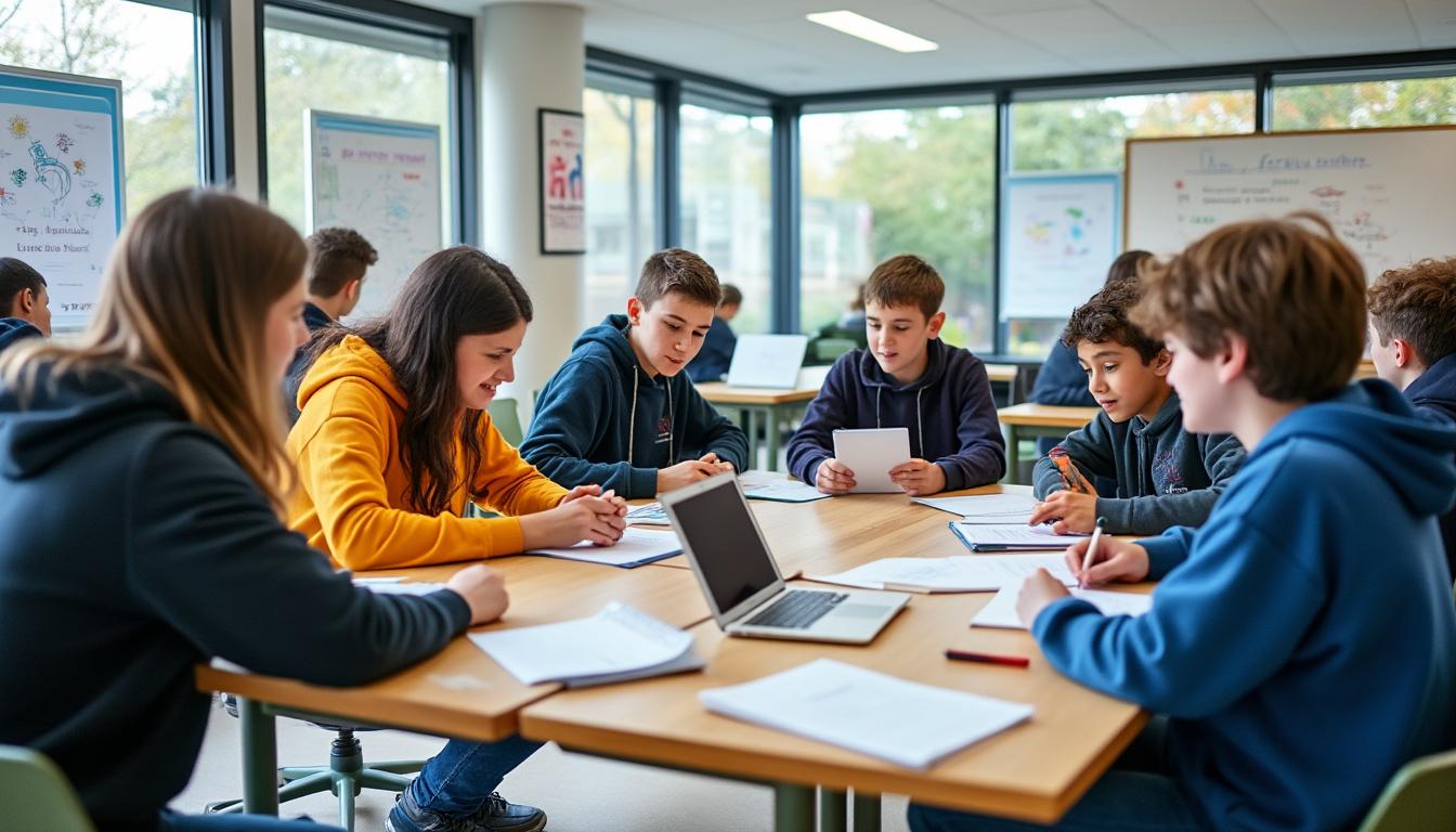 à yzeure, les lycéens du lycée jean-monnet concrétisent leurs idées innovantes en créant des entreprises florissantes, démontrant leur esprit d'initiative et d'entrepreneuriat.