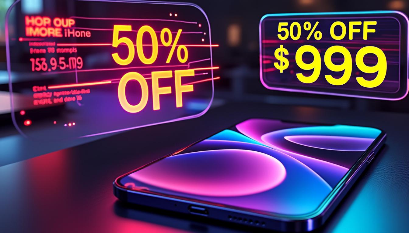 découvrez notre alerte bon plan : cet iphone voit son prix chuter en temps réel sous la barre des 250 euros. ne manquez pas cette occasion unique de l’acheter à petit prix !