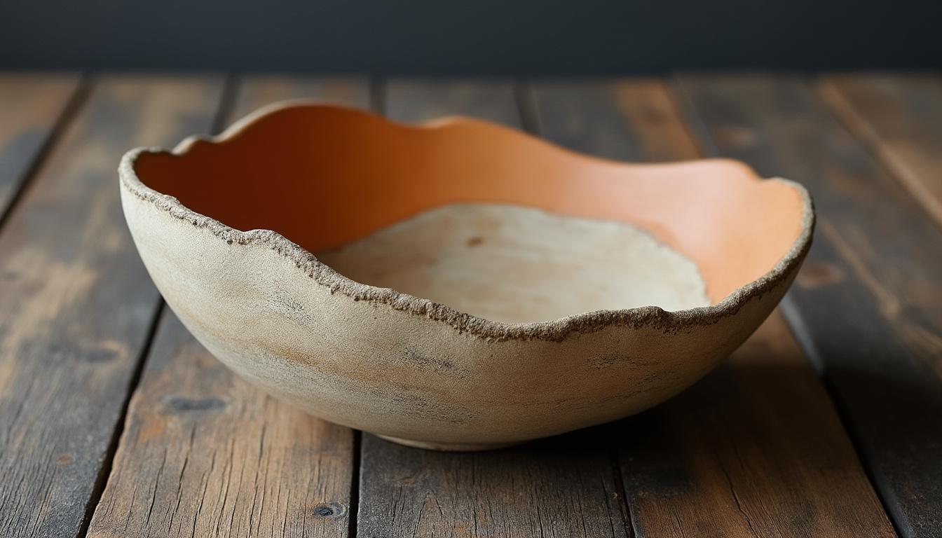 découvrez une magnifique pièce en céramique artisanale, disponible chez action à moins de 3 euros. alliez art et petit prix avec cet objet unique et décoratif.