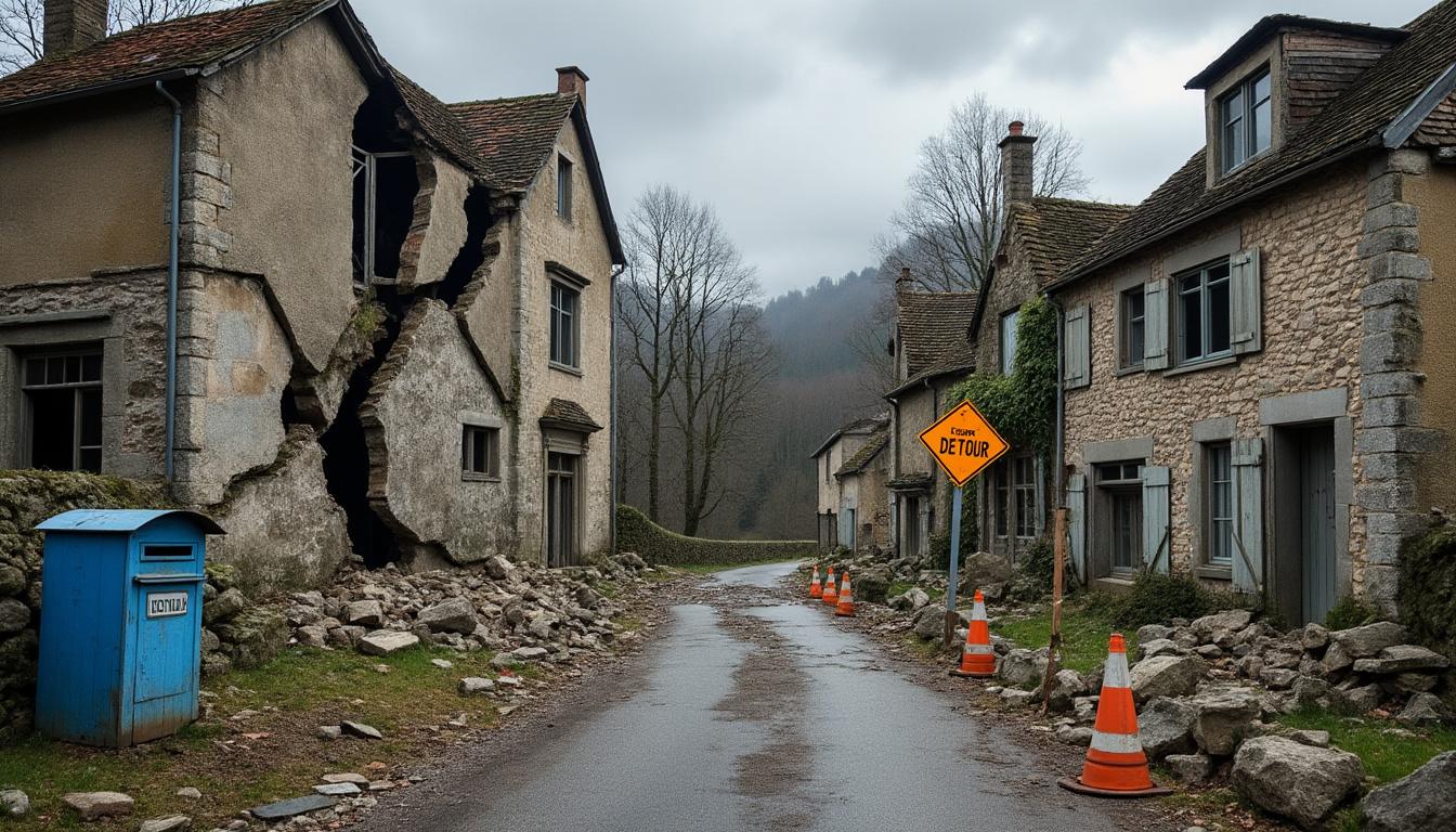 Deux ans après, les travaux des maisons fissurées : la première phase prolongée jusqu’à fin avril
