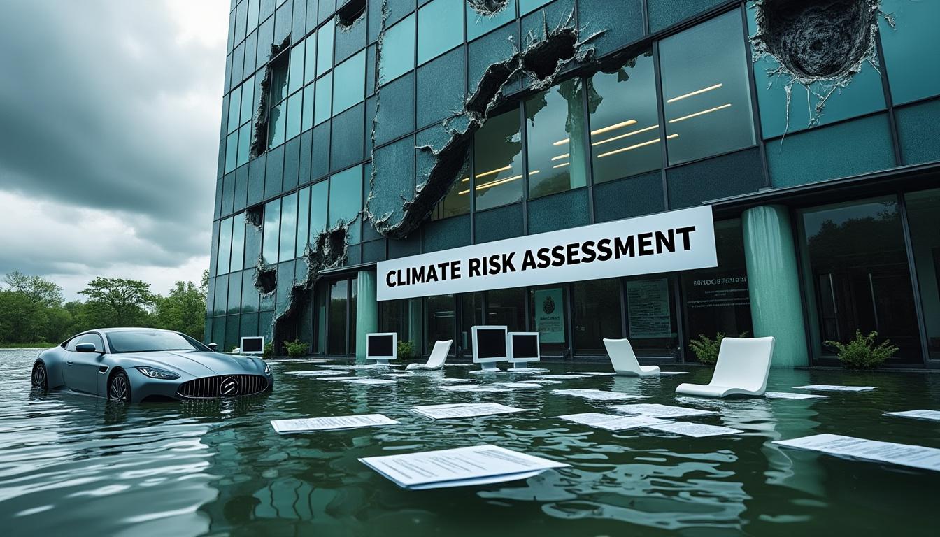 découvrez comment le manque d'action face aux risques climatiques met en péril la stabilité financière des entreprises et impacte l'économie mondiale.