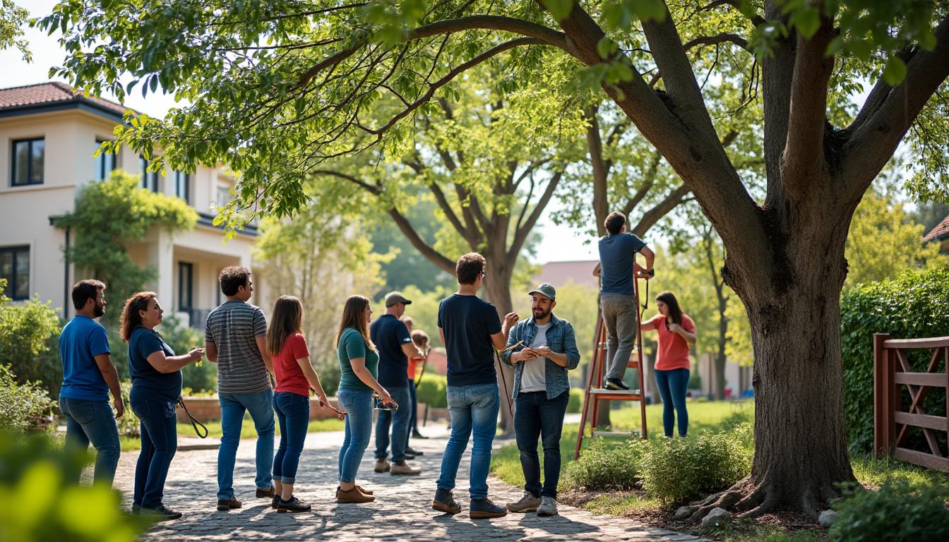 découvrez l'élagage participatif, une initiative où les citoyens s'engagent activement pour entretenir et préserver leur environnement local de manière durable et collaborative.