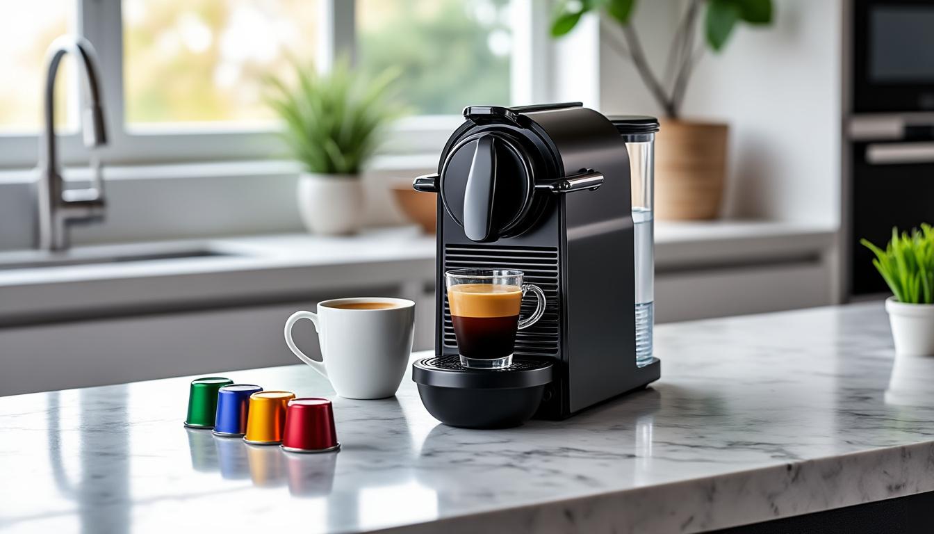 découvrez la machine à café nespresso krups, adorée par 12 000 utilisateurs, disponible avec une offre exceptionnelle sur amazon. profitez-en dès maintenant et ne ratez pas cette opportunité unique !