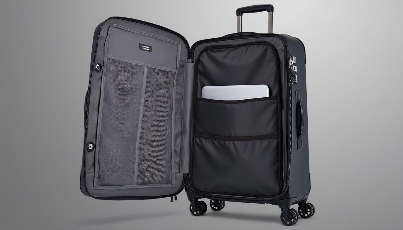 profitez de notre offre exclusive sur cette valise samsonite alliant espace généreux et praticité, maintenant à -90 € pour vos voyages en toute sérénité.