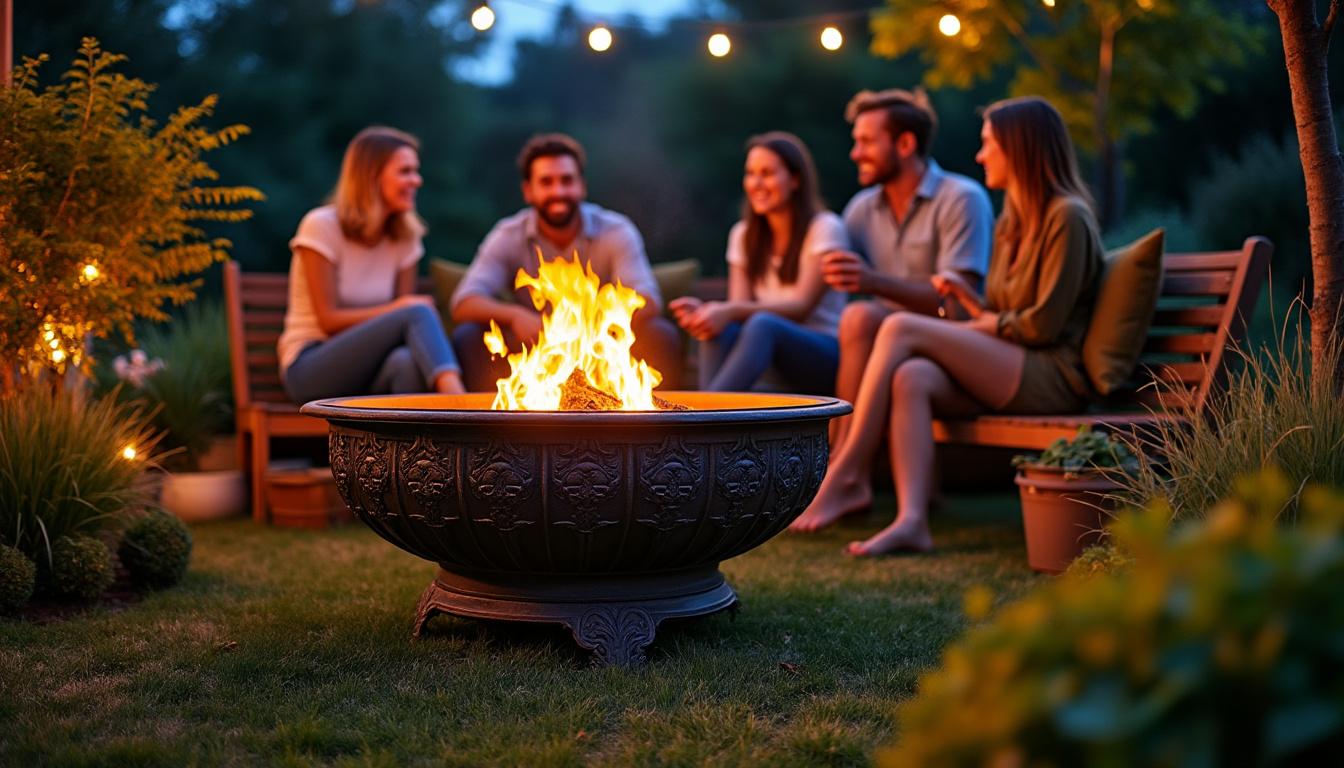 découvrez notre brasero en fonte à seulement 19 € chez stokomani et transformez vos soirées au jardin en moments chaleureux et conviviaux.