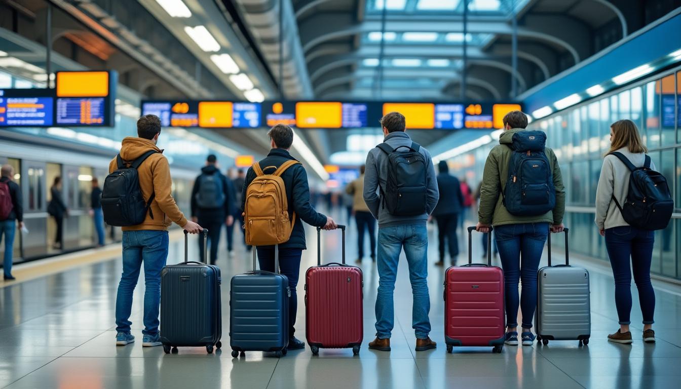 Voyager en train en toute sécurité : nos conseils pour protéger vos affaires