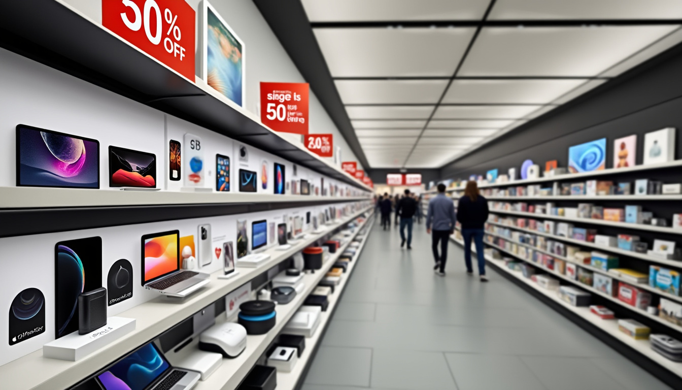 découvrez comment amazon dépasse apple en proposant une avalanche de promotions exceptionnelles sur une large gamme d’appareils électroniques. profitez d’offres exclusives dès maintenant !