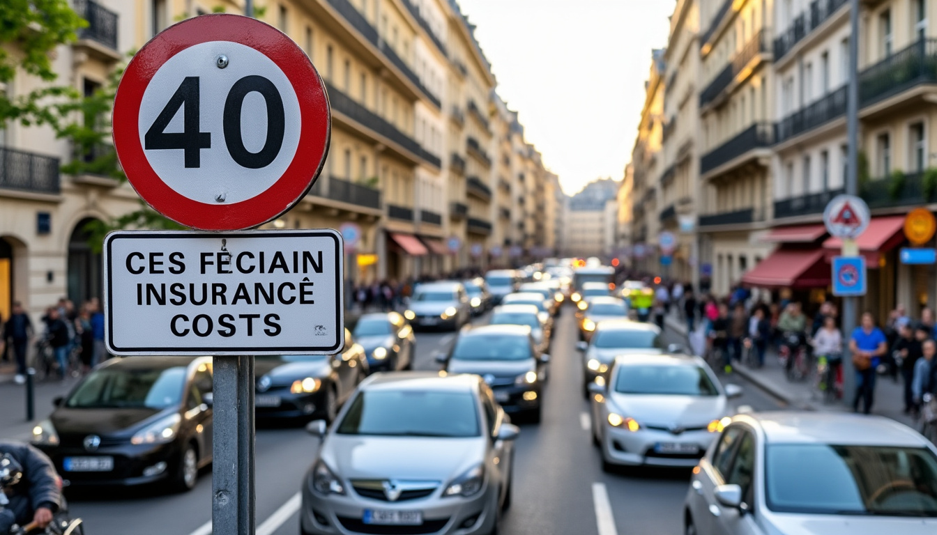 Top 8 des villes françaises où l’assurance auto coûte le plus cher : la surprise en n°1 !