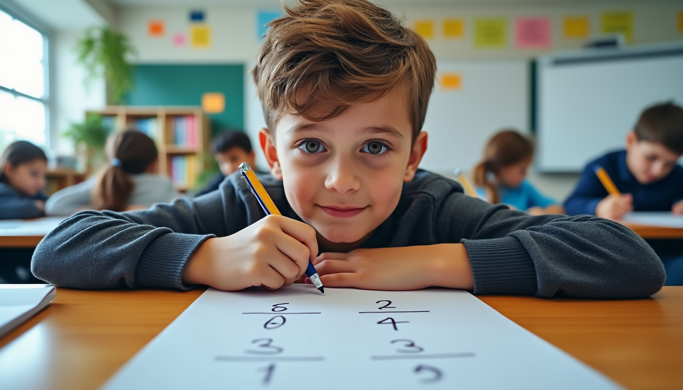 découvrez un calcul de fractions simple destiné aux élèves de 6e qui surprend 9 adultes sur 10, parfait pour tester vos compétences en mathématiques.